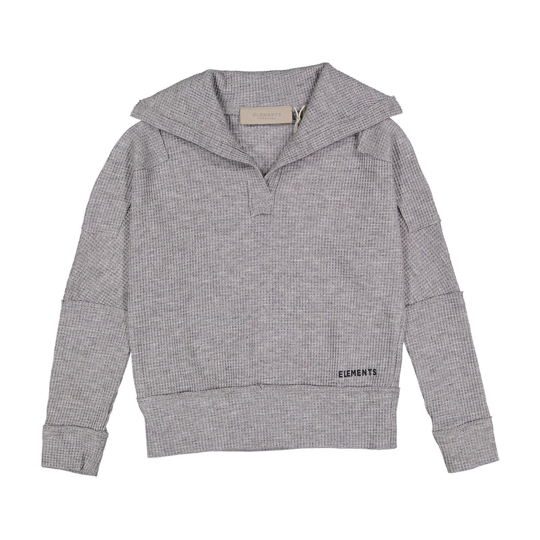 ELEMENTS Dove Waffle Top