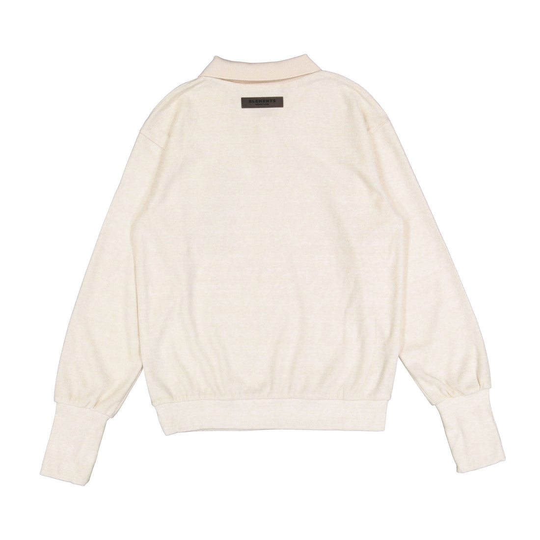 ELEMENTS Soft Cloud Fuzzy Polo Sweatshirt