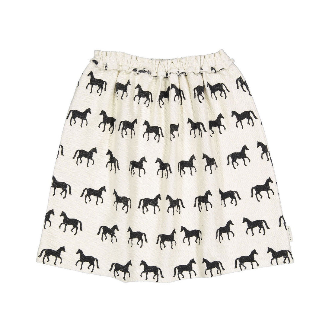 Piupiuchick Ecru w/ Black Horses Skirt