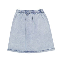 Piupiuchick Light Blue Washed Skirt