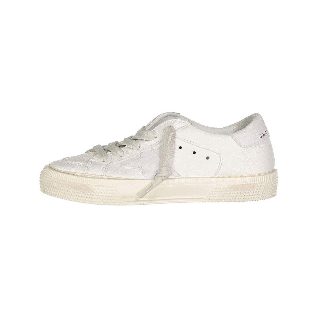 Golden Goose White May Nappa Sneaker