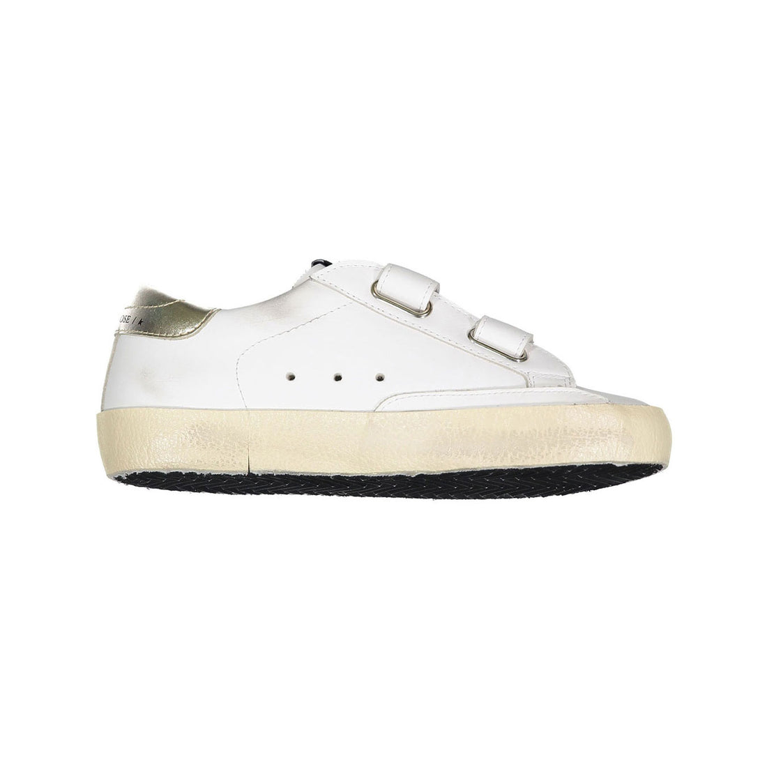 Golden Goose White/Pink Old School Sneaker