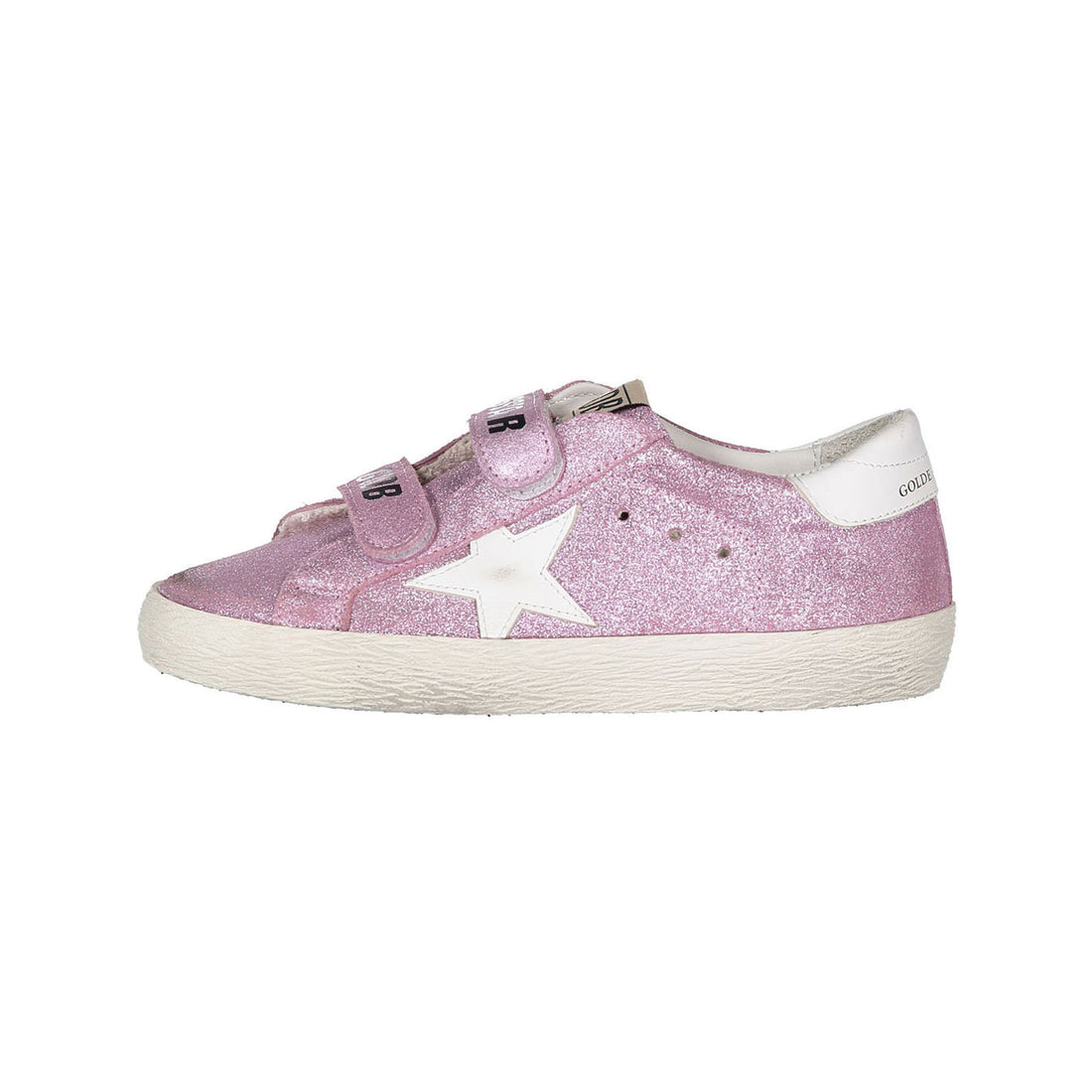 Golden Goose Pink/White Old School Sneaker