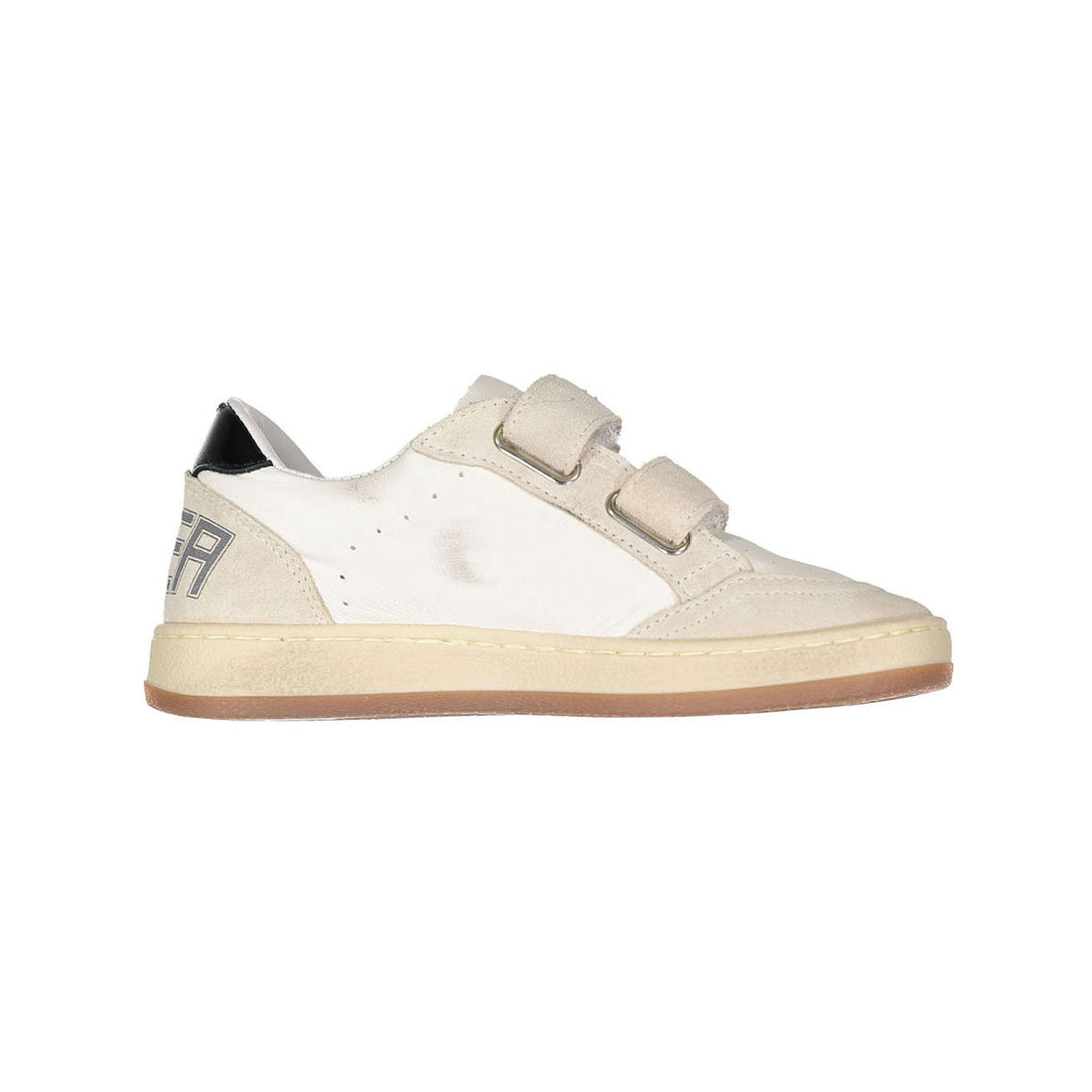 Golden Goose White/Pink/Black Ballstar Nappa Strap Sneaker