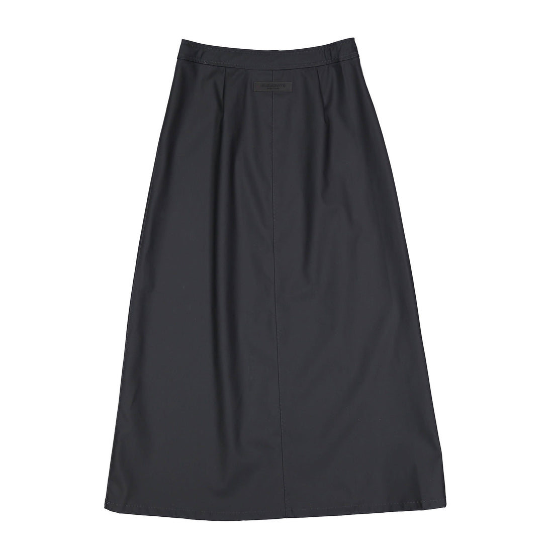 ELEMENTS Jet Black Leather Maxi Skirt