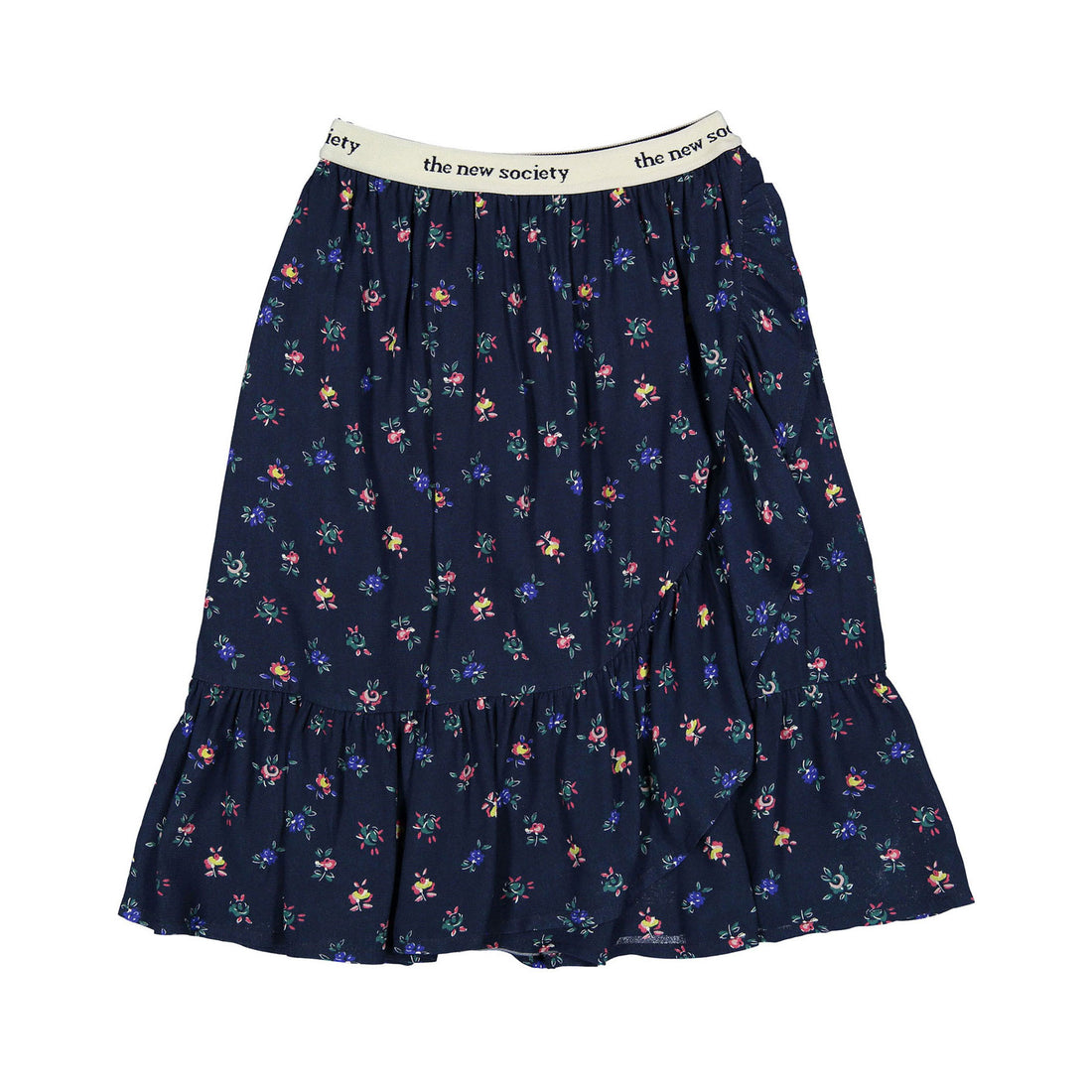 The New Society Navy Mini Blossom Moon Special Skirt