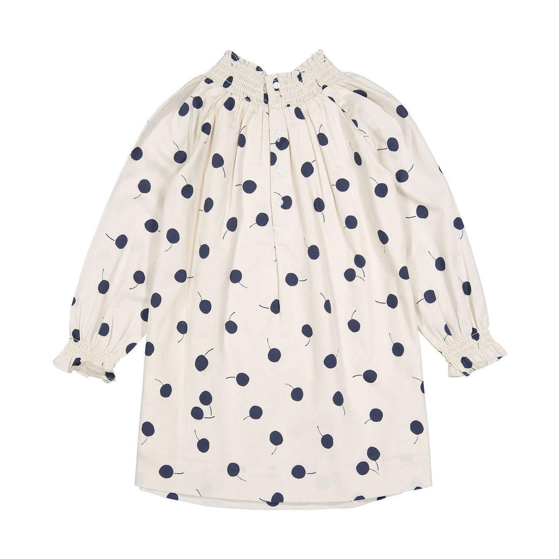 Bonpoint Navy Fleur Dress