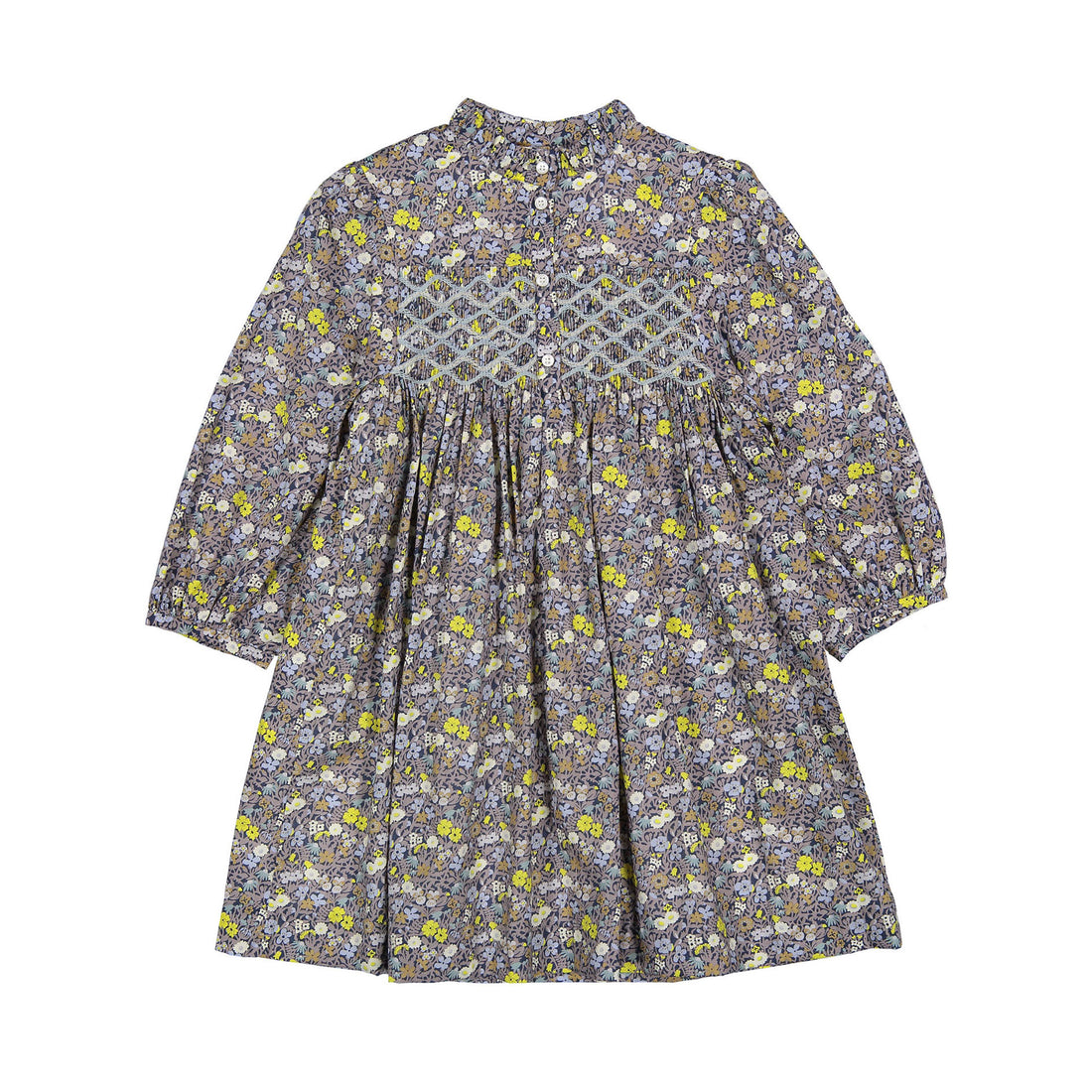 Bonpoint Floral Smocked Tamsin Dress