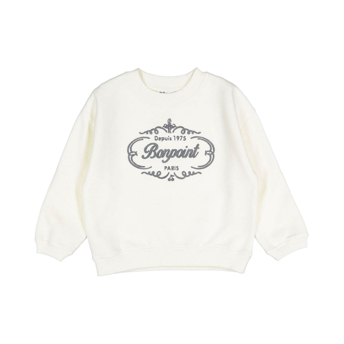 Bonpoint Ivory Tonino Sweatshirt