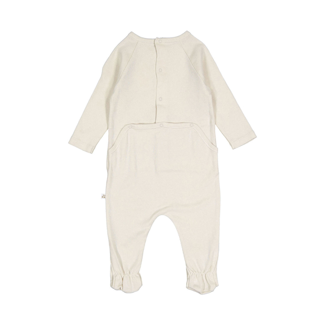 Bonpoint Cream Tif Footie