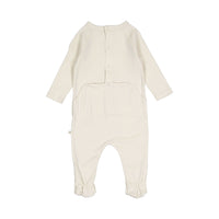 Bonpoint Cream Tif Footie