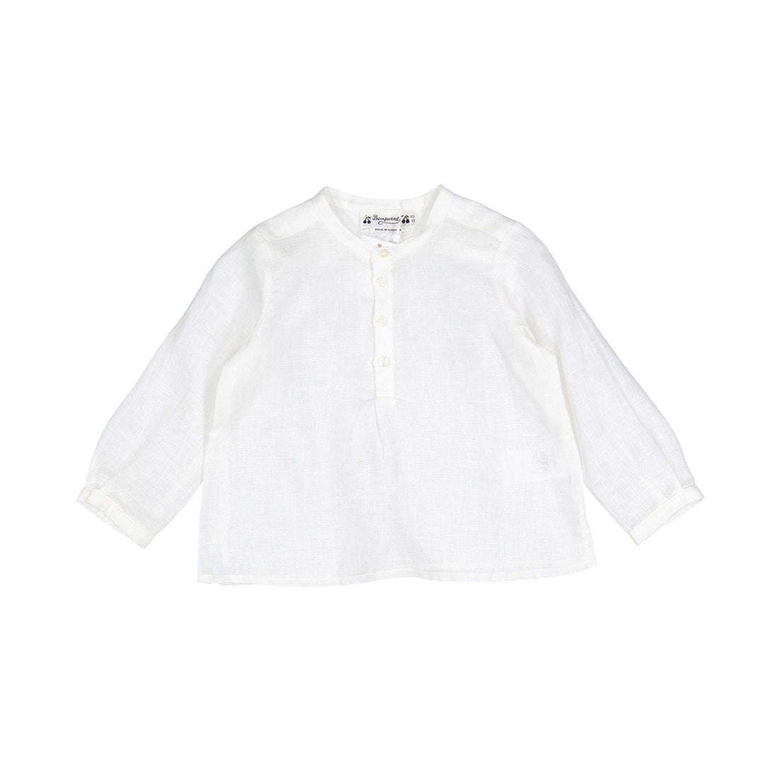 Bonpoint Off White Pepolisson Baby Shirt