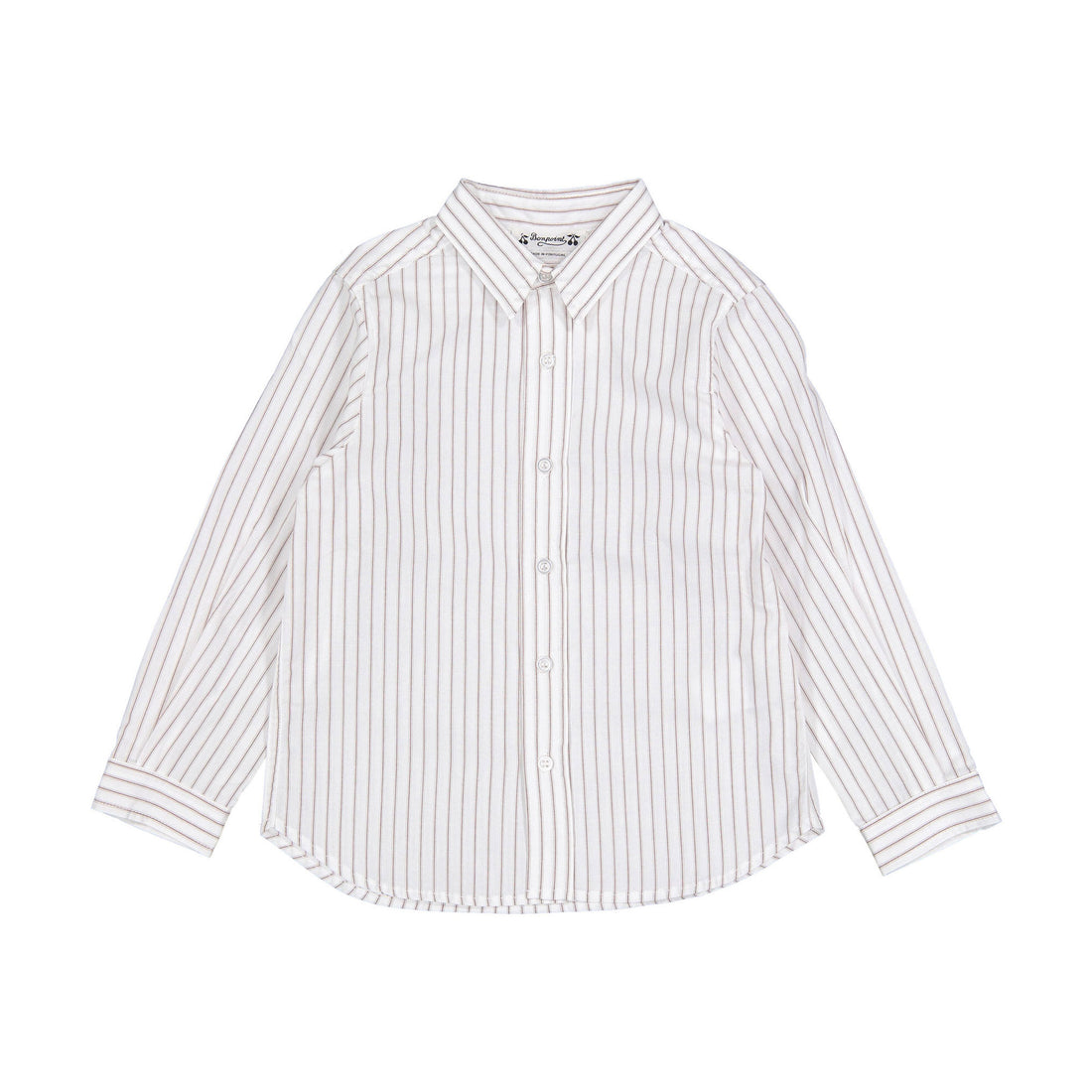 Bonpoint Tan Stripe Tangui Shirt