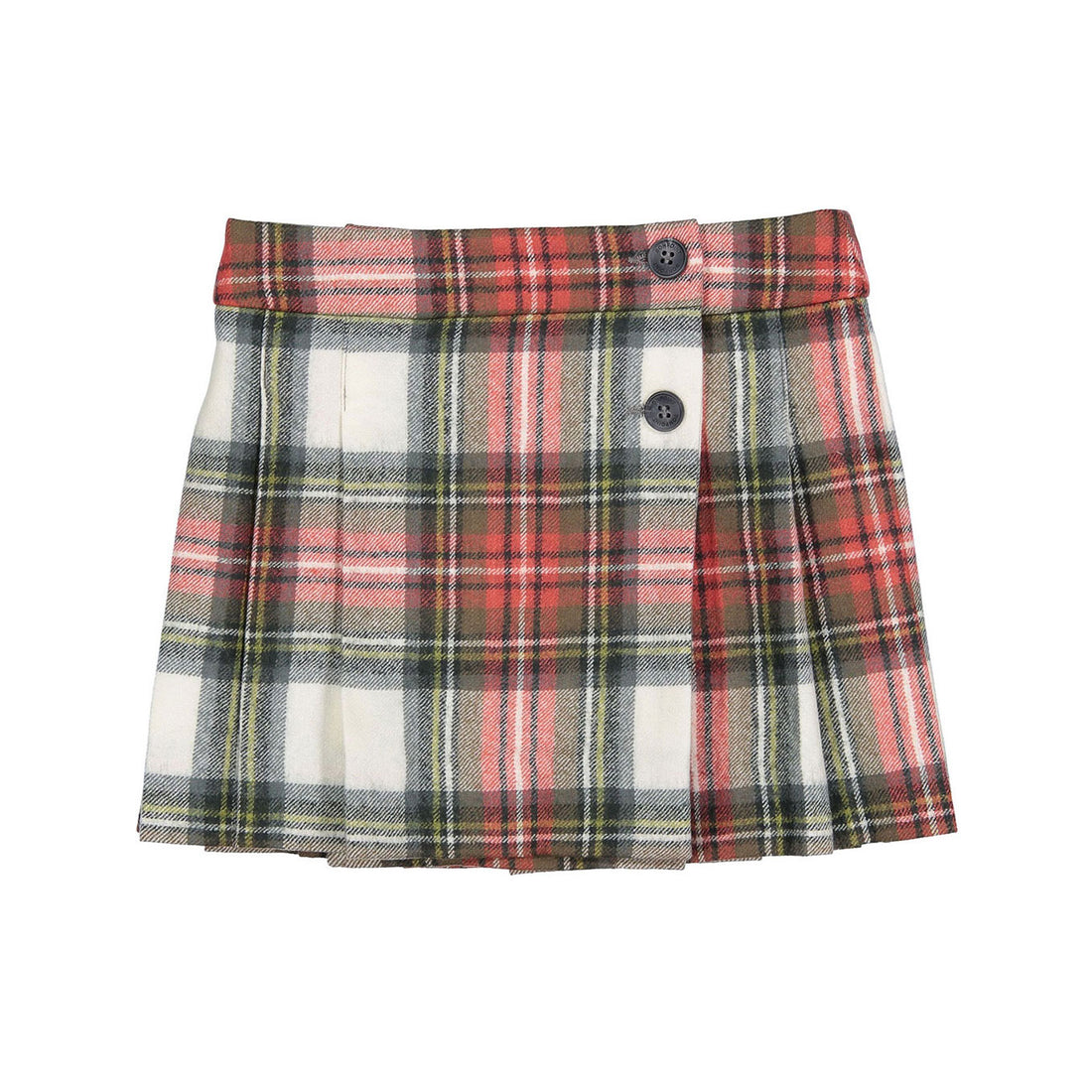 Bonpoint Red Plaid Skirt