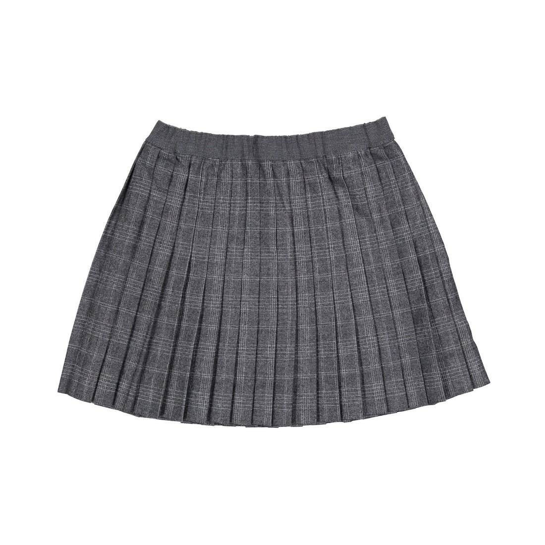 Bonpoint Grey Plaid Skirt