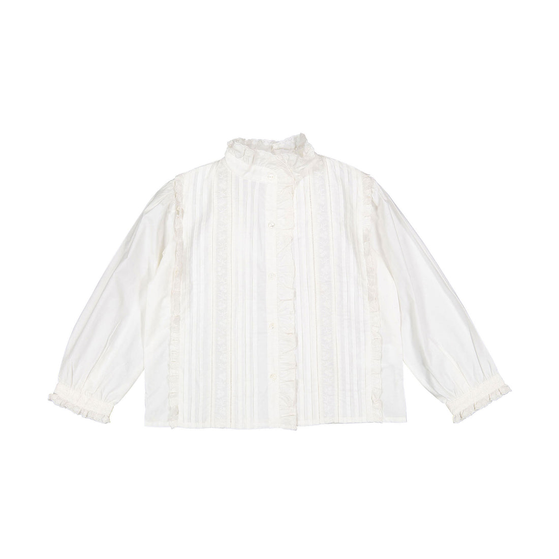 Bonpoint White Ginese Blouse