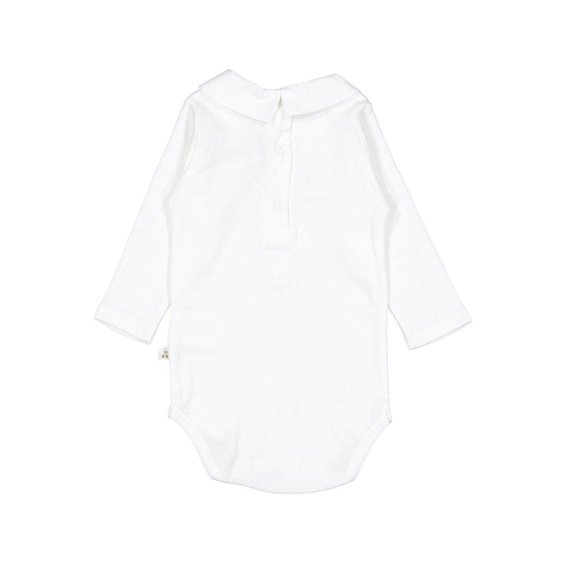 Bonpoint Red Apple Collar September Baby Bodysuit