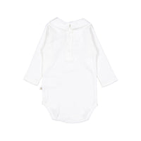 Bonpoint Red Apple Collar September Baby Bodysuit
