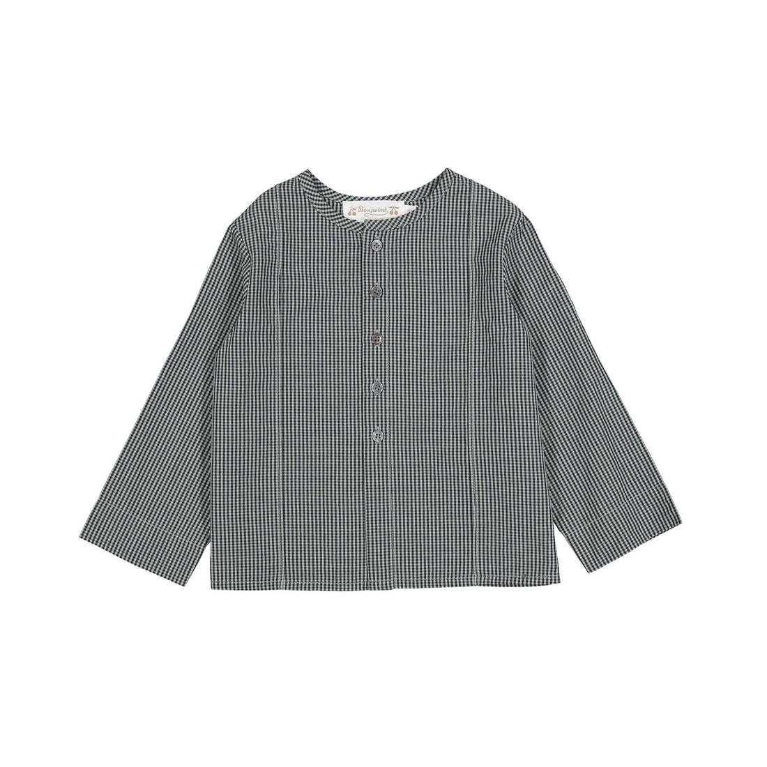 Bonpoint Green Grey Gani Baby Tunic