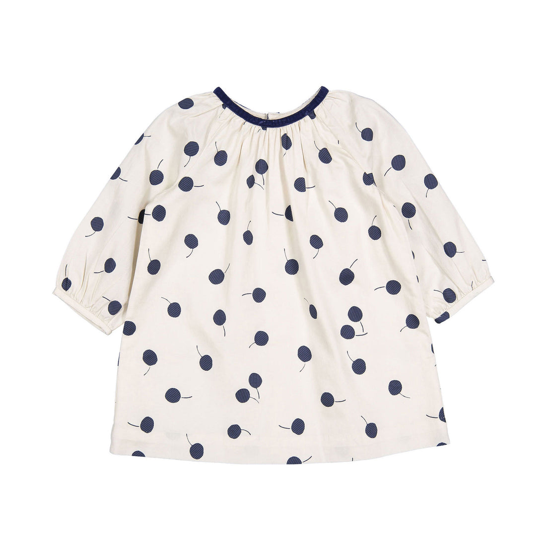 Bonpoint Navy Gracielle Baby Dress