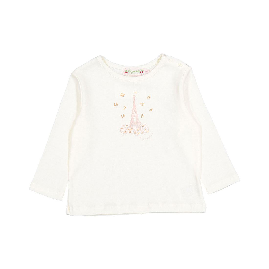 Bonpoint White Tahsina Baby T-shirt