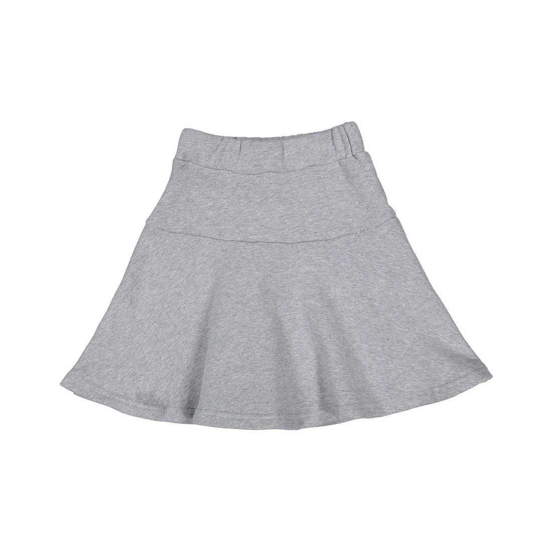 Petite Pink Solid Grey Skirt