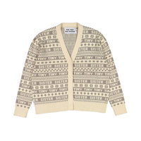 Tiny Cottons Ivory Ines Jacquard Womens Cardigan