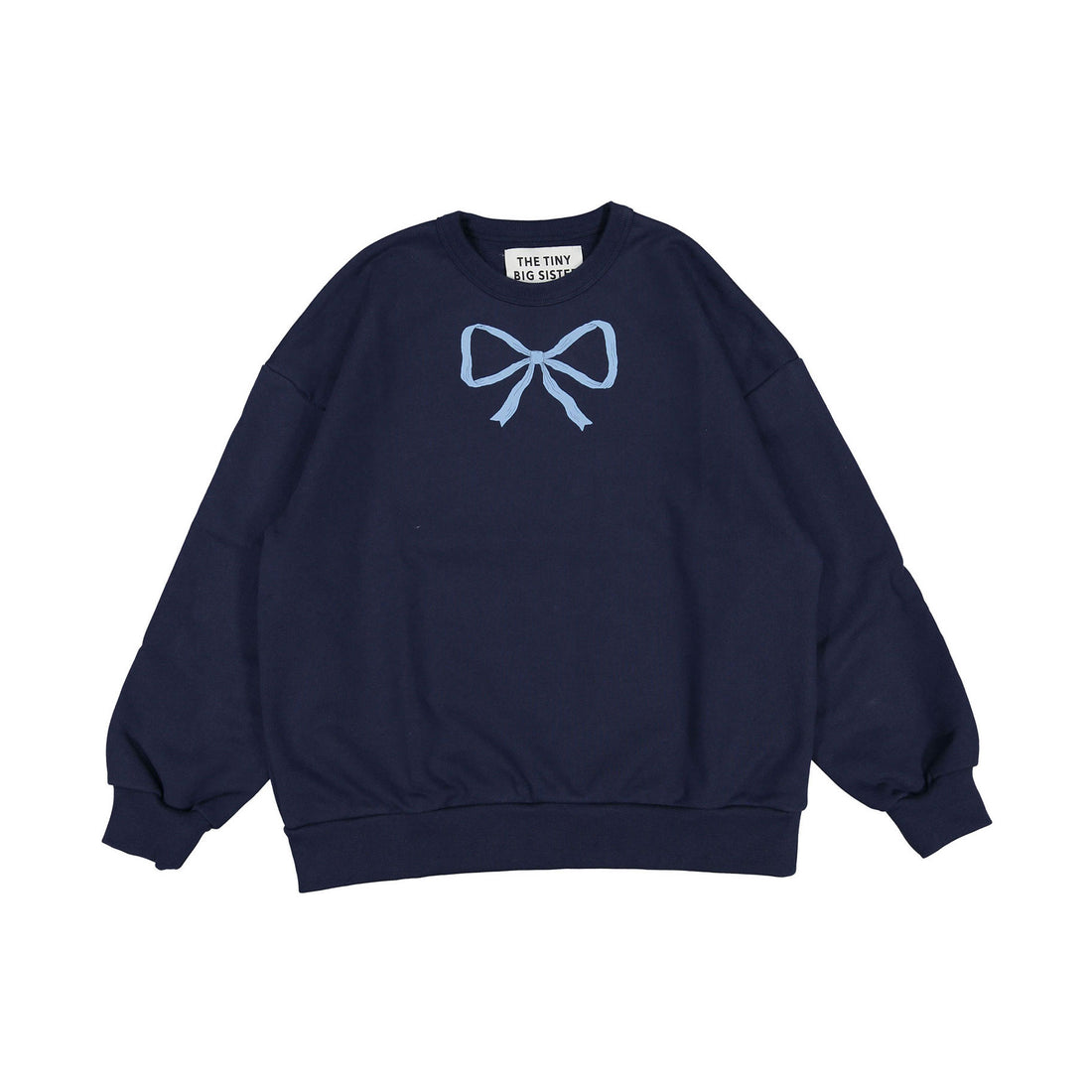 Tiny Cottons Navy Bows Womens Sweatshirt