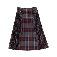 Christina Rohde Blue Plaid Skirt