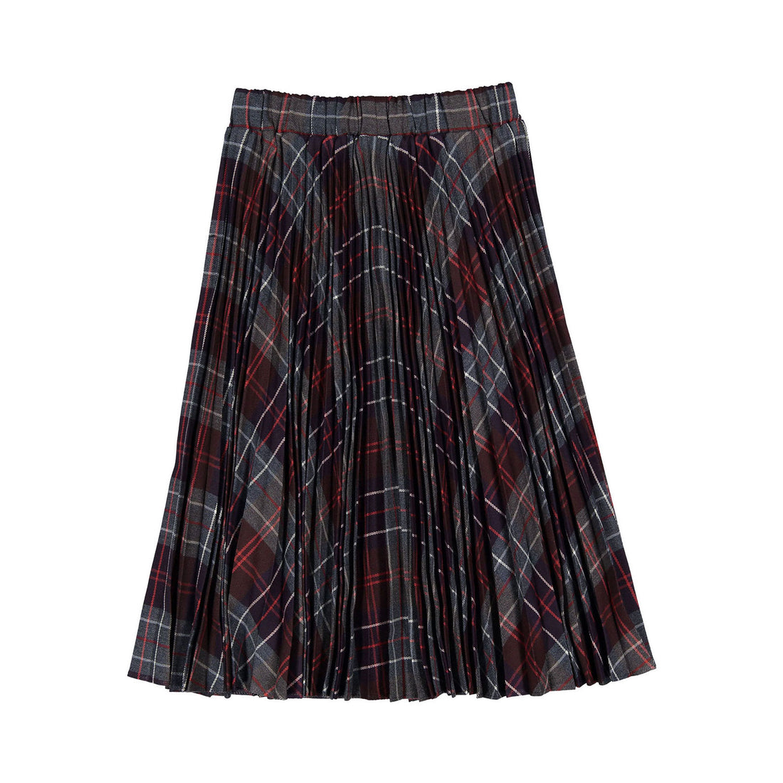 Christina Rohde Blue Plaid Skirt