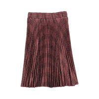 Christina Rohde Pink Plaid Skirt