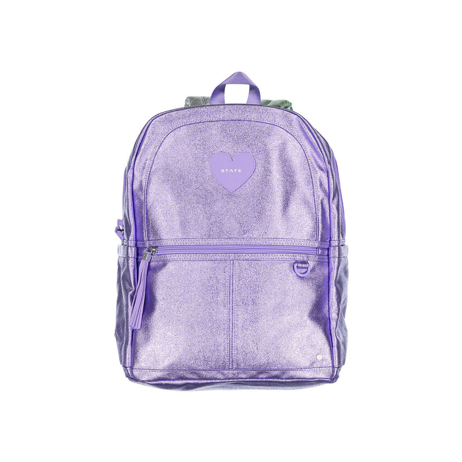 State Bags Lilac Kane Double Pocket Backpack