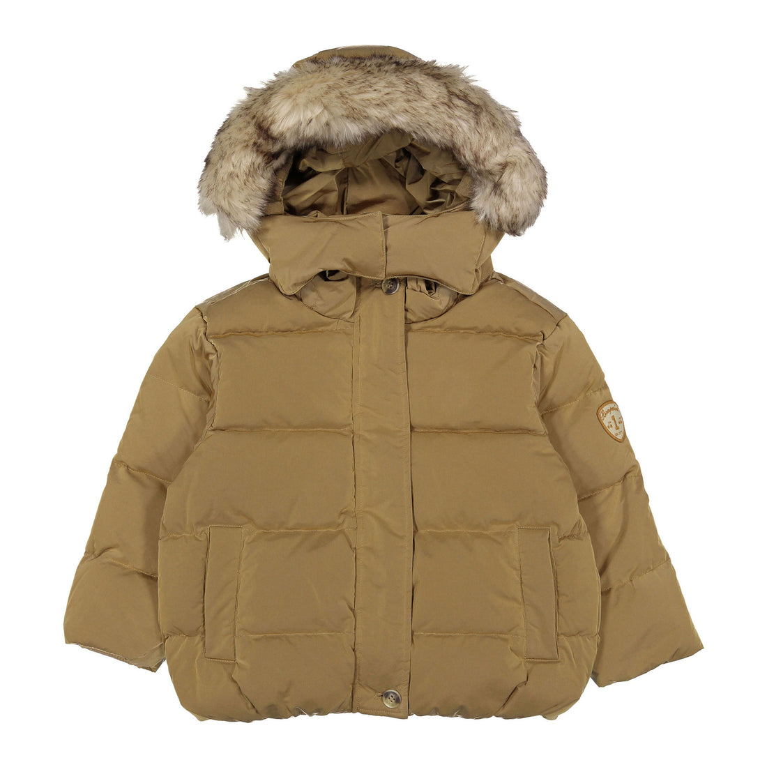 Bonpoint Gold Puffer Coat