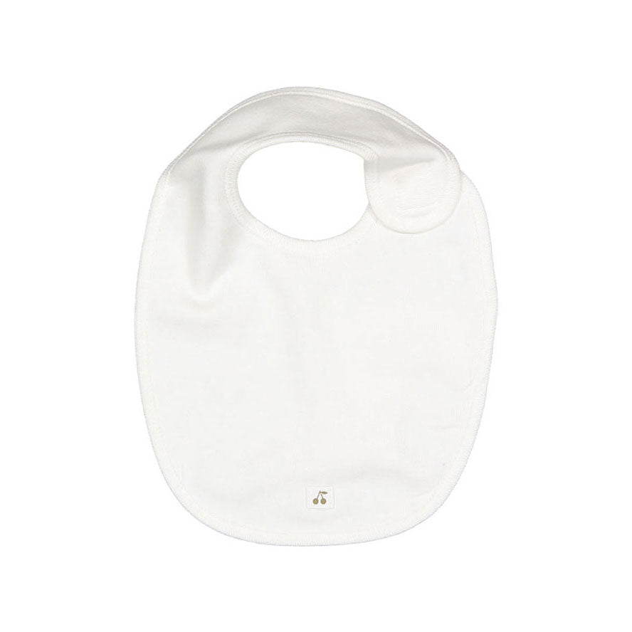 Bonpoint Off White Baby Bib