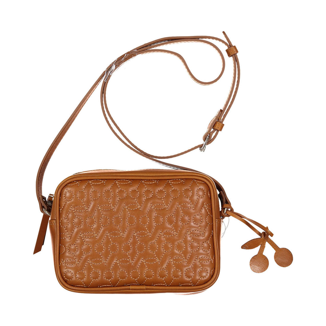 Bonpoint Tan Luggage Crossboy Bag