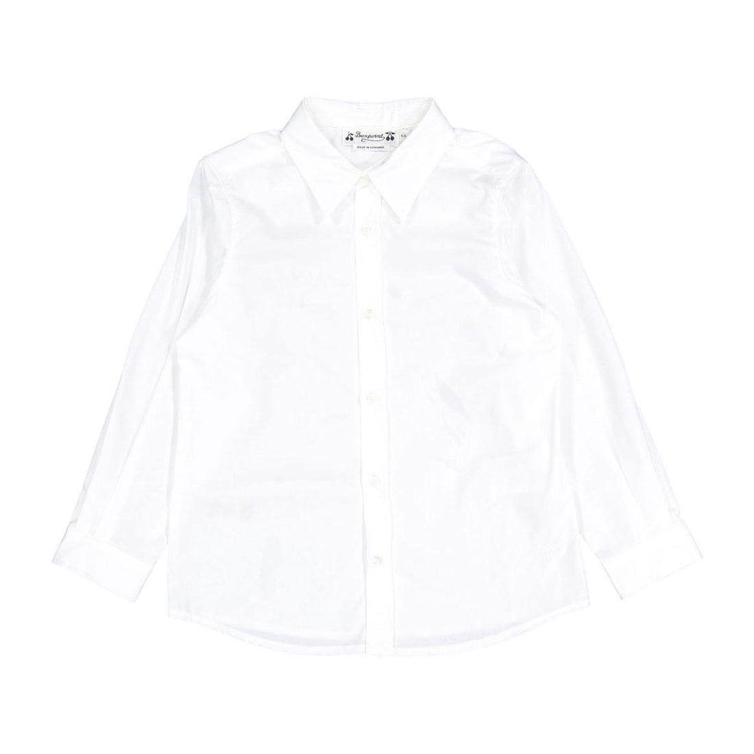 Bonpoint White Peacteur Shirt