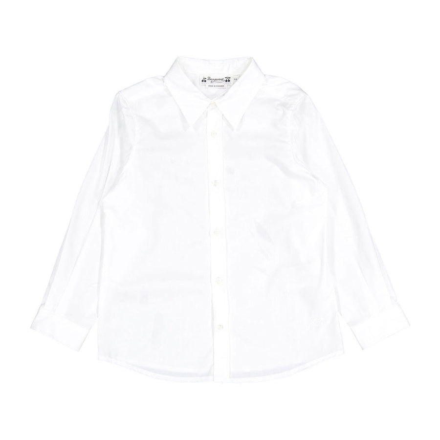 Bonpoint White Peacteur Shirt