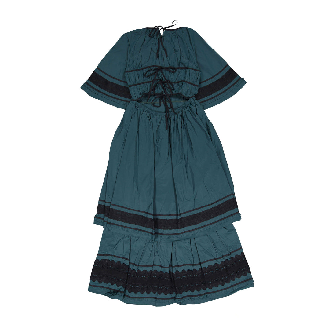 Tia Cibani Celtic Corset Tiered Brittany Womens Kaftan