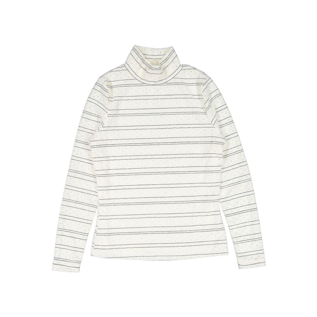 Ava and Lu Cream Knit Top