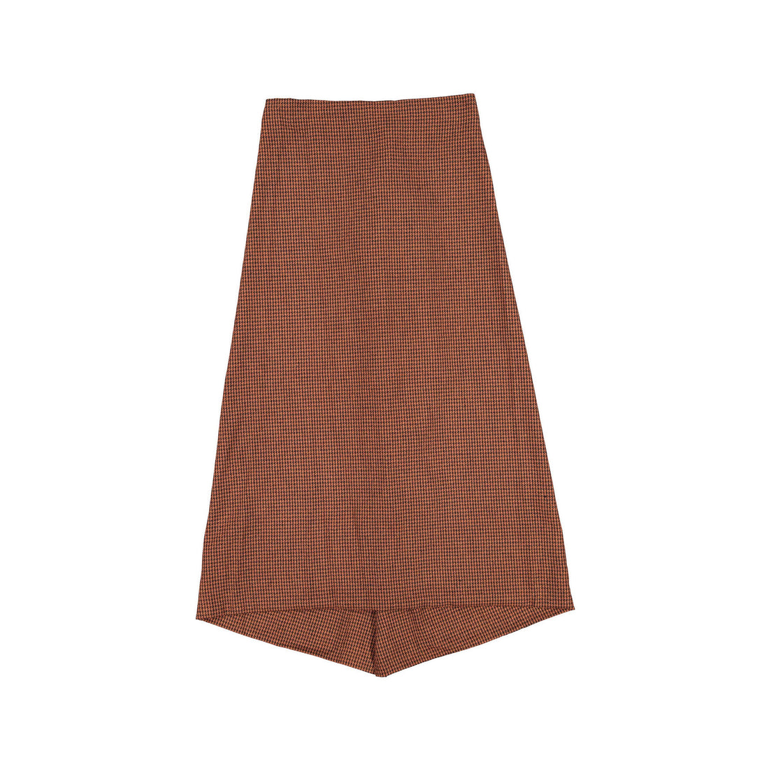 Ava and Lu Brown Check Ruffle Skirt