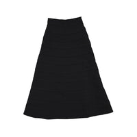 Ava and Lu Black Cascade Skirt