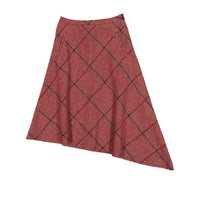 Unlabel Maroon Arrict Skirt