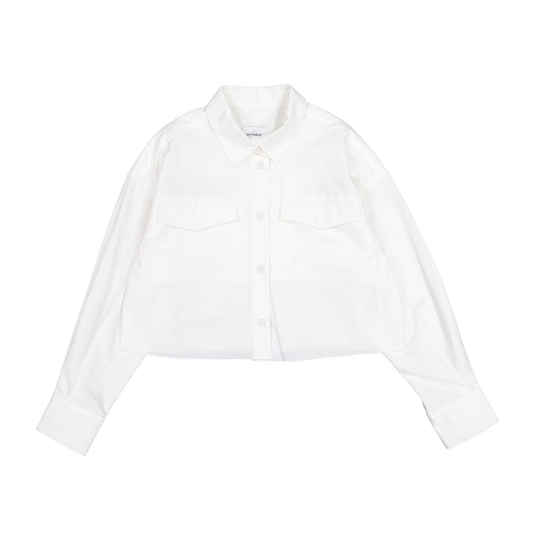 Unlabel White Beven Blouse