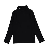 L by Ladida Black Cluster Turtleneck
