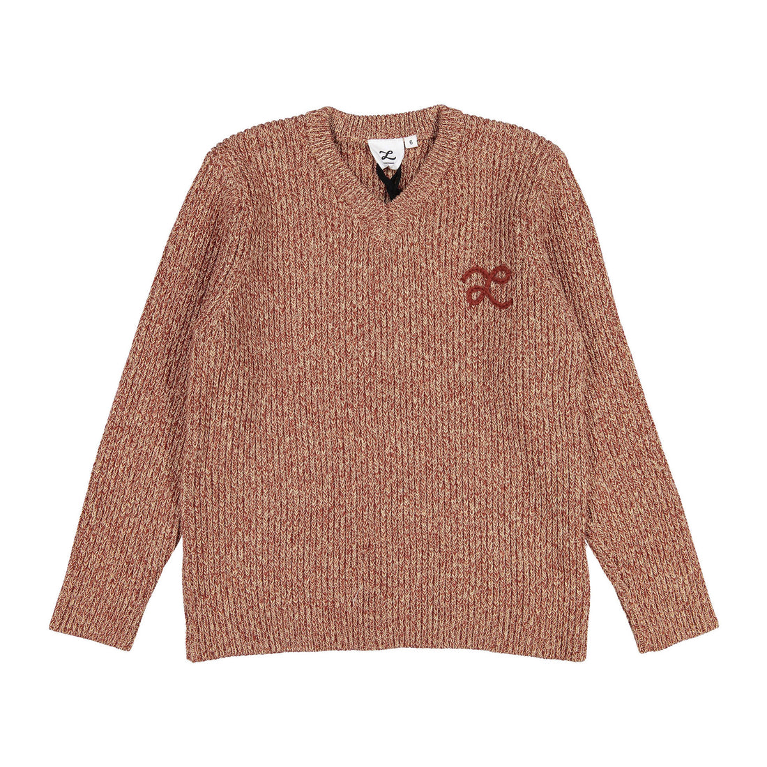 L by Ladida Brick Marl L Knit Sweater
