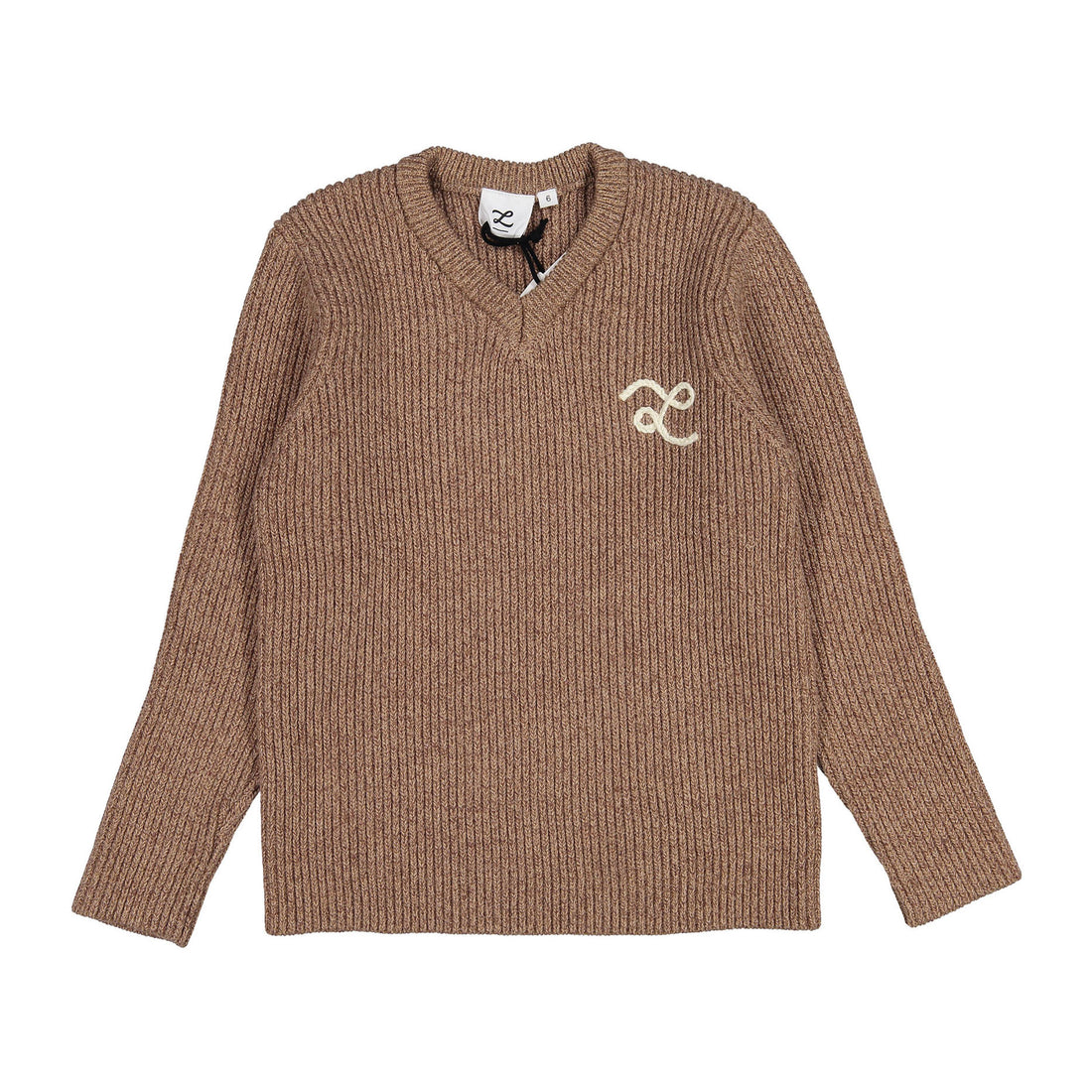 L by Ladida Caramel Marl L Knit Sweater