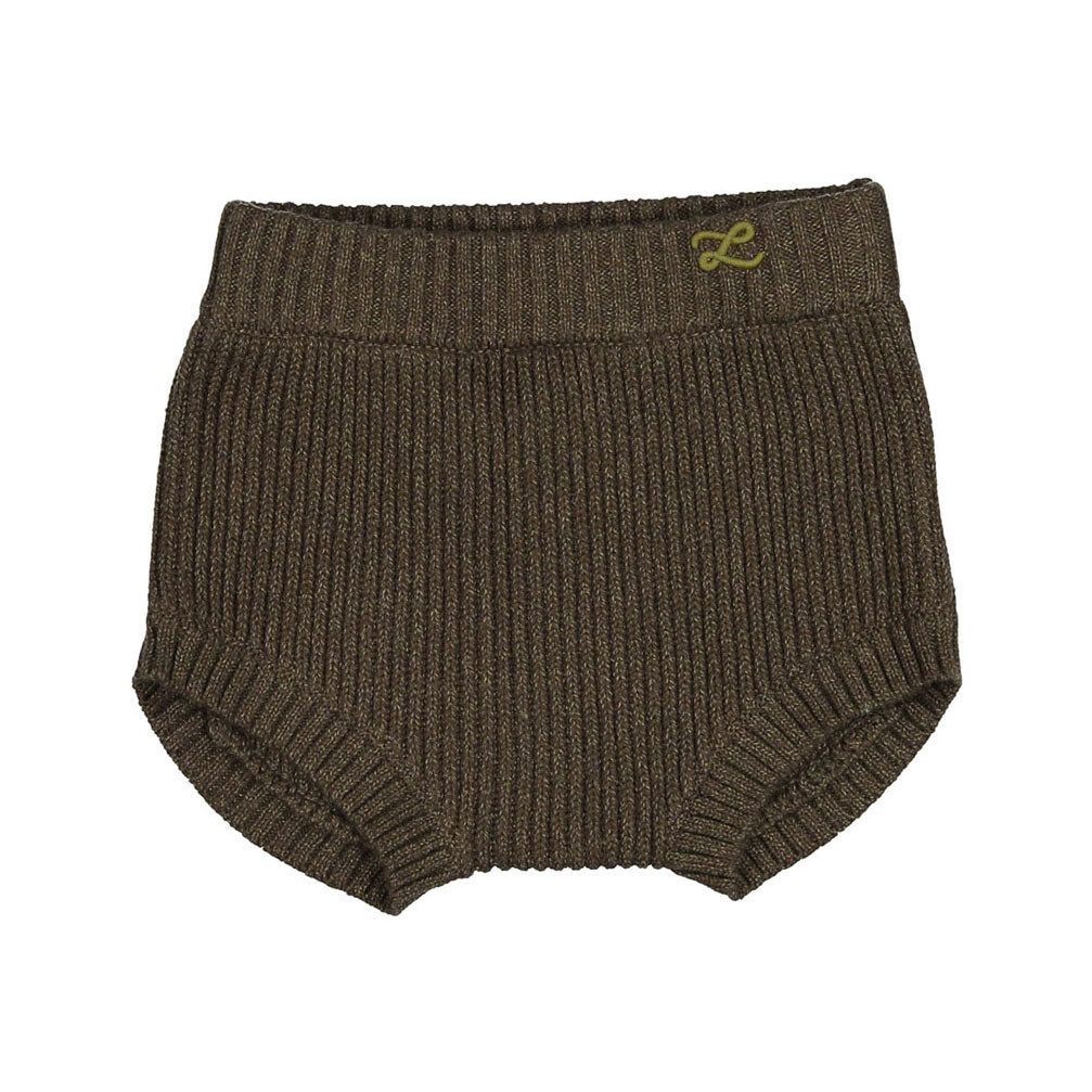 L by Ladida Olive Marl Knit Bloomer