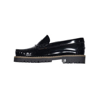 Ladida Navy Patent Leather Chunky Loafer