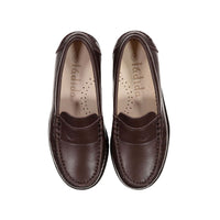 Ladida Shoes Brown Leather Chunky Loafer