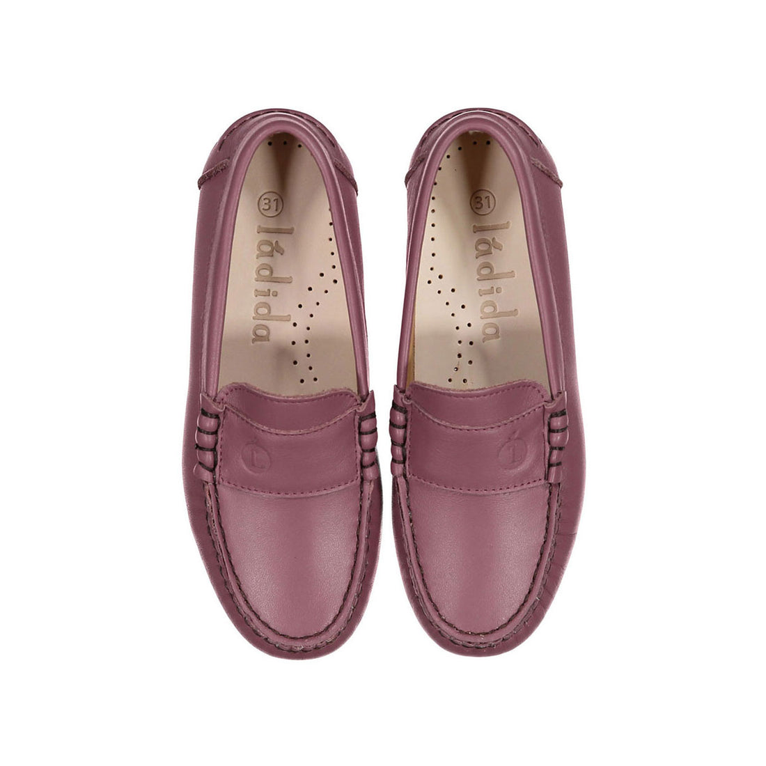 Ladida Mauve Leather Loafer